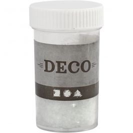 Glitter, Größe 1-3 mm, Transparent, 30 g/ 1 Dose [HOB-28433]