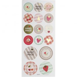 Sticker, Handmade, Blatt 10x23 cm, 1 Bl. [HOB-29157]