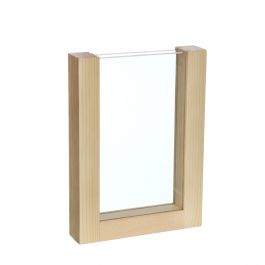 Holzständer für Trockenblumen 13.5x3x18cm (1 Stück) [IFS-29661]