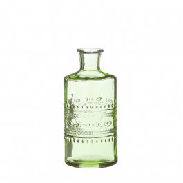 Blumenvasen Porto Ø7.5cm | H: 14.5cm Grün (12 Stück) [IFS-29745]