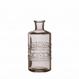 Blumenvasen Porto Ø7.5cm | H: 14.5cm Grau (12 Stück) [IFS-29746]