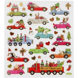 Sticker, Driving Home for Christmas, Blatt 15x16,5 cm, 1 Bl. [HOB-298961]
