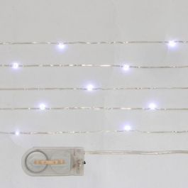 LED-Lichter Akryl Ball Weiß - 20 LEDs - 2xCR2032 (1 Stück) [IFS-30141]