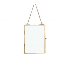 Rahmen für Trockenblumen Gold 13x18cm (6 Stück) [IFS-30246]