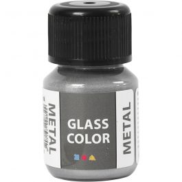 Glass Color Metal, Silber, 30 ml/ 1 Fl. [HOB-31775]