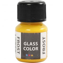 Glass Color Frost, Gelb, 30 ml/ 1 Fl. [HOB-31781]