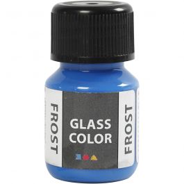 Glass Color Frost, Blau, 30 ml/ 1 Fl. [HOB-31783]