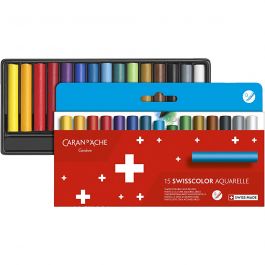 CARAN D’ACHE Neocolor II, Junior, L 5 cm, Dicke 8,5 mm, Sortierte Farben, 15 Stk/ 1 Pck [HOB-34043]