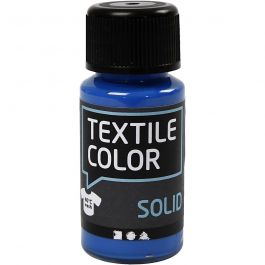 Stoffmalfarbe, Deckend, Brillantblau, 50 ml/ 1 Fl. [HOB-34218]