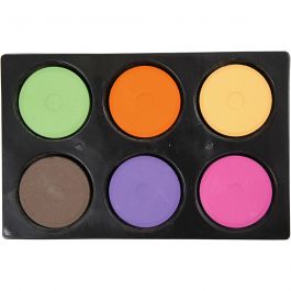 Aquarellfarben, H 19 mm, D 57 mm, Zusätzliche Farben, 1 Pck [HOB-34562]