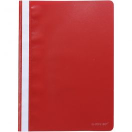Plastik-Schnellhefter, A4, Rot, 50 Stk/ 1 Pck [HOB-212034]
