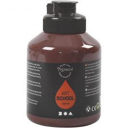 Acrylfarbe, Mattglänzend, Deckend, Umbra gebrannt, 500 ml/ 1 Fl. [HOB-35426]