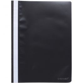 Plastik-Schnellhefter, A4, Schwarz, 50 Stk/ 1 Pck [HOB-212084]