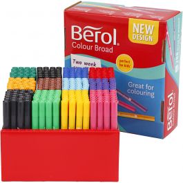 Berol Marker, Strichstärke 1-1,7 mm, Sortierte Farben, 288 Stk/ 1 Pck [HOB-37285]