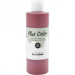 Plus Color Bastelfarbe, Altrot, 250 ml/ 1 Fl. [HOB-39460]