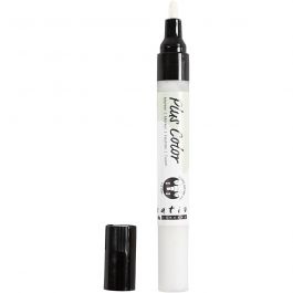 Plus Color Marker, L 14,5 cm, Strichstärke 1-2 mm, Naturweiß, 5,5 ml, 1 Stk [HOB-39837]