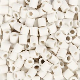NABBI BioBeads, Größe 5x5 mm, Lochgröße 2.5 mm, medium, Weiß, 3000 Stk/ 1 Pck [HOB-906773]