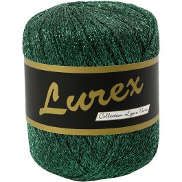 Lurexgarn, L 160 M, Grün, 25 g/ 1 Knäuel [HOB-421472]