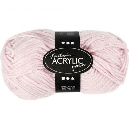 Fantasia Polyacryl Garn, L 80 M, Rosa, 50 g/ 1 Knäuel [HOB-421805]