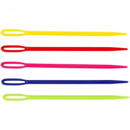 Stricknadel, L 7 cm, Sortierte Farben, 50 Stk/ 1 Pck [HOB-42209]