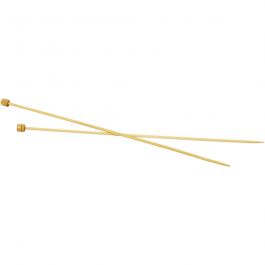 Stricknadeln, L 35 cm, Größe 4 mm, 1 Paar [HOB-42283]