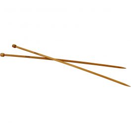Stricknadeln, L 35 cm, Größe 5,5 mm, 1 Paar [HOB-42286]