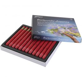Gallery Aquarell-Kreide, Rot, 12 Stk/ 1 Pck [HOB-427336]