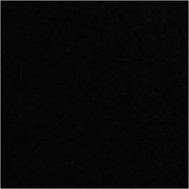Fleece, L 125 cm, B 150 cm, 200 g, Schwarz, 1 Stk [HOB-44634]