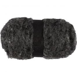 Wolle Kardiert, Naturgrau, 100 g/ 1 Bündl. [HOB-451050]