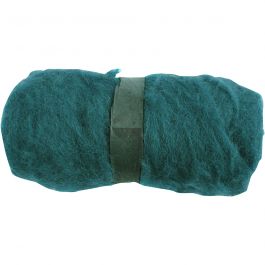 Wolle Kardiert, Grün, 100 g/ 1 Bündl. [HOB-451830]
