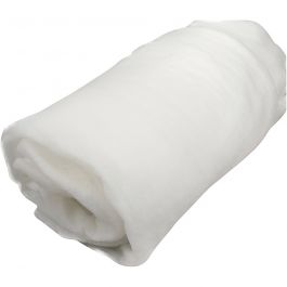 Polyester-Füllvlies, B 160 cm, Dicke 0,6 cm, 60 g, 10 m/ 1 Rolle [HOB-49872]