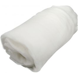 Polyester-Füllvlies, B 160 cm, Dicke 1 cm, 100 g, 5 m/ 1 Rolle [HOB-49876]