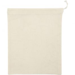 Stofftasche, Größe 21x25 cm, 110 g, Hellnatur, 5 Stk/ 1 Pck [HOB-49970]