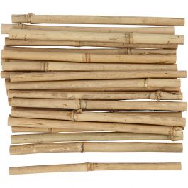 Bambusstock, L 20 cm, Dicke 8-15 mm, 30 Stk/ 1 Pck [HOB-50234]
