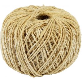 Naturkordel, Dicke 2 mm, 180 m/ 1 Rolle [HOB-50334]
