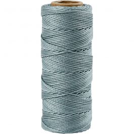 Bambuskordel, Dicke 1 mm, Dunkeltürkis, 65 m/ 1 Rolle [HOB-503487]