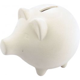 Sparschwein, H 11 cm, L 14 cm, 10 Stk/ 1 Pck [HOB-50631]