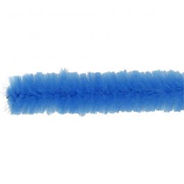 Chenilledraht, L 30 cm, Dicke 15 mm, Dunkelblau, 15 Stk/ 1 Pck [HOB-52106]