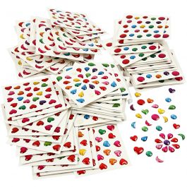 Sticker, Mini, Größe 7-11 mm, 100 Bl./ 1 Pck [HOB-52308]