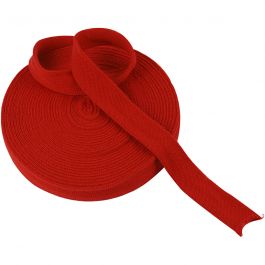 Strickschlauch, B 30 mm, Weihnachtsrot, 10 m/ 1 Rolle [HOB-53031]