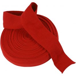 Strickschlauch, B 60 mm, Weihnachtsrot, 10 m/ 1 Rolle [HOB-53061]