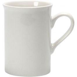 Becher, H 10 cm, D 7,4 cm, 245 ml, Weiß, 1 Stk [HOB-555970]
