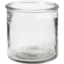 Kerzenglas, H 7,8 cm, 6 Stk/ 1 Pck [HOB-55873]