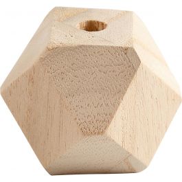 Bead in Diamantform, B 43 mm, Lochgröße 8 mm, 3 Stk/ 1 Pck [HOB-56126]