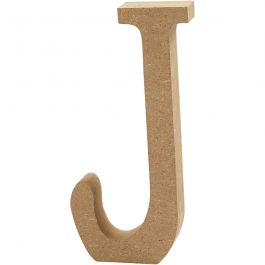 Buchstabe, J, H 13 cm, Dicke 2 cm, 1 Stk [HOB-56319]