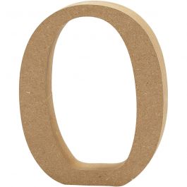 Buchstabe, O, H 8 cm, Dicke 1,5 cm, 1 Stk [HOB-56374]