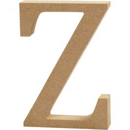 Buchstabe, Z, H 8 cm, Dicke 1,5 cm, 1 Stk [HOB-56385]