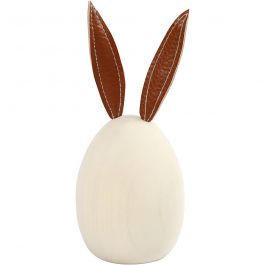 Hase, H 19 cm, D 7,9 cm, 1 Stk [HOB-56914]