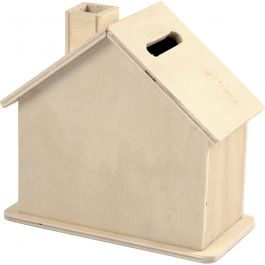 Spardose, Größe 9,6x11,7x5,5 cm, 10 Stk/ 1 Pck [HOB-57472]