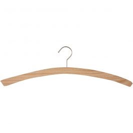 Holzkleiderbügel, L 42 cm, B 2,2 cm, 1 Stk [HOB-575400]